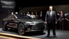 Aston Martin прикатил в Женеву электрический кроссовер