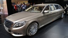 Журналистам был представлен Maybach S600 Pullman