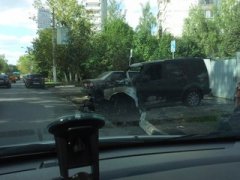 Сгоревший Land Rover Discovery принес жителю столицы 5 млн рублей